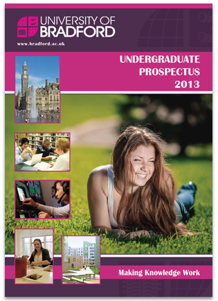 University of Bradford Prospectus cover