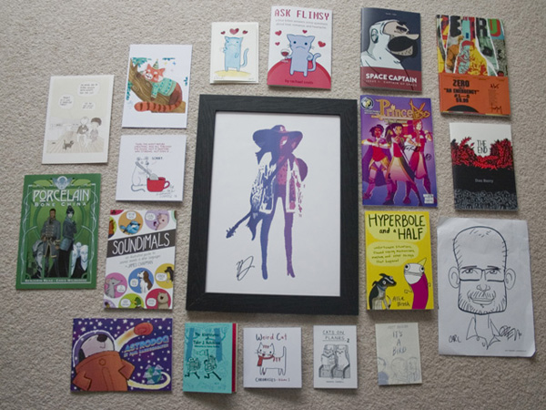 This year's haul. All names and artists noted through the link.