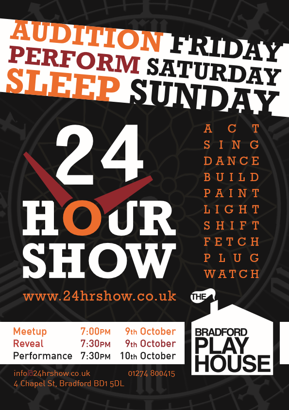 24 Hour Show 2015 Poster
